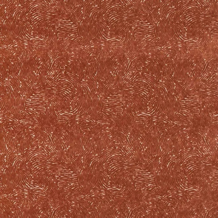 Bonseki Fabric -  Terracotta swatch