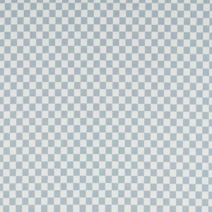 blue checked cotton fabric from Harlequin