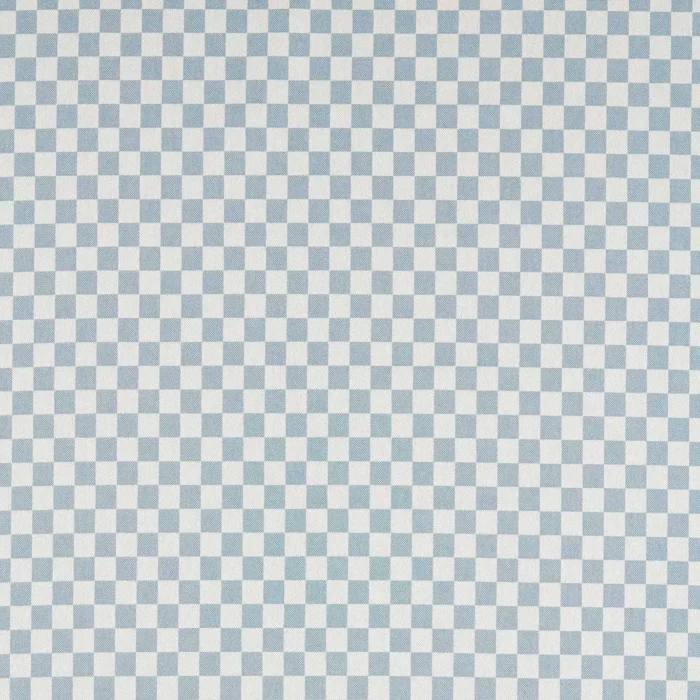 Blenets Check Mini Fabric -  Atlantic swatch