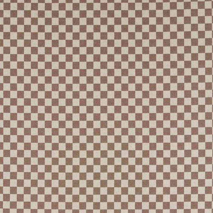 Blenets Check Mini Fabric -  Chocolate swatch