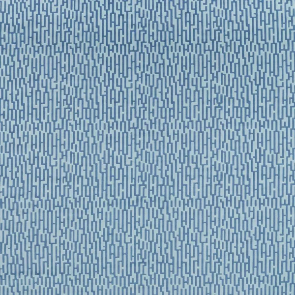 Great Hey Fabric - Atlantic by blue contemporary jacquard fabric from Harlequin