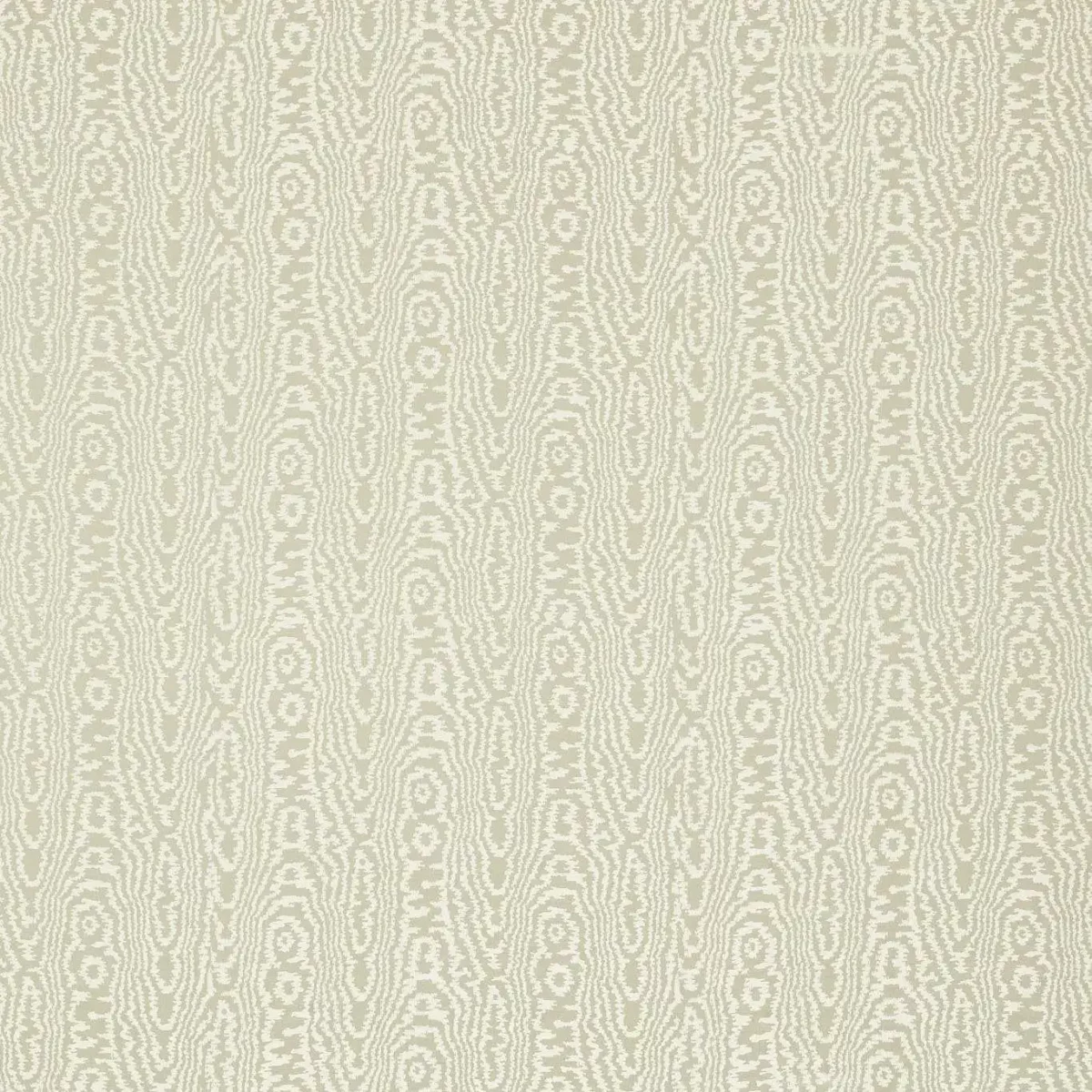 Elsworthy Fabric - Oatmeal by white botanical jacquard fabric from Harlequin