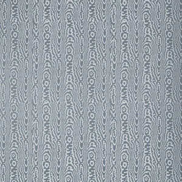 Elsworthy Fabric - Pacific by blue botanical jacquard fabric from Harlequin