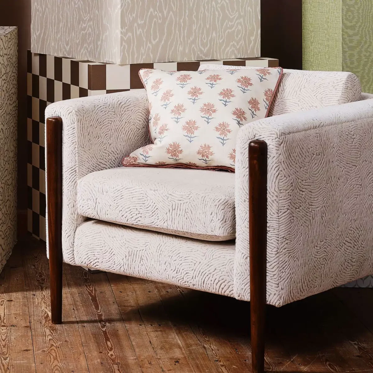 Fellcroft Fabric - Rose by Fellcroft Fabric - Rose from