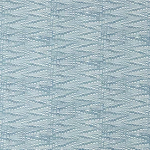 blue striped cotton fabric from Harlequin