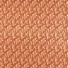 orange contemporary embroideried fabric from Harlequin