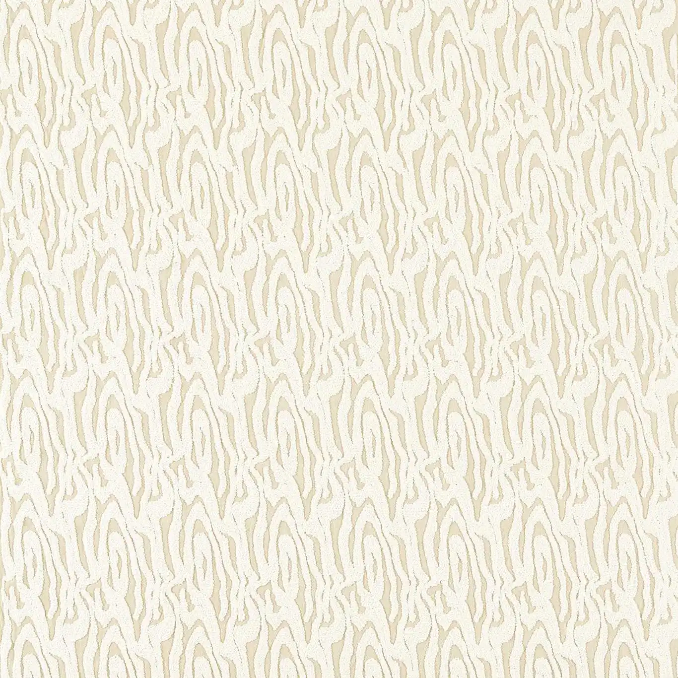 white contemporary embroideried fabric from Harlequin