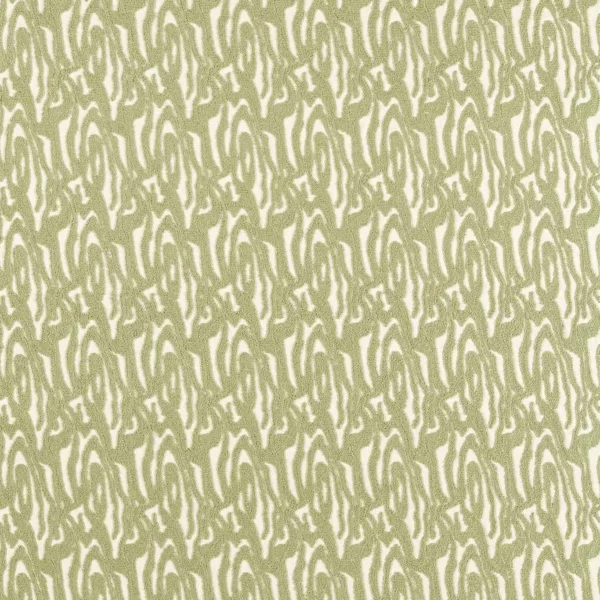 green contemporary embroideried fabric from Harlequin