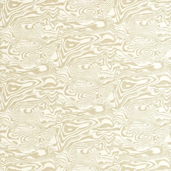 Marble Fabric - Oatmeal by white contemporary printed fabric from Harlequin