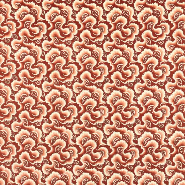 Ludaix Velvet Fabric - Rosewood by pink botanical velvet-chenille fabric from Harlequin
