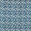 blue botanical velvet-chenille fabric from Harlequin