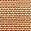 orange geometric embroideried fabric from Harlequin