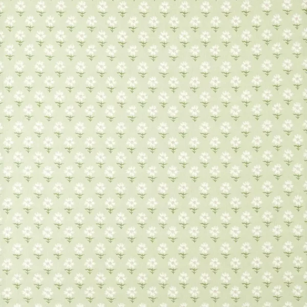 green botanical printed fabric from Harlequin
