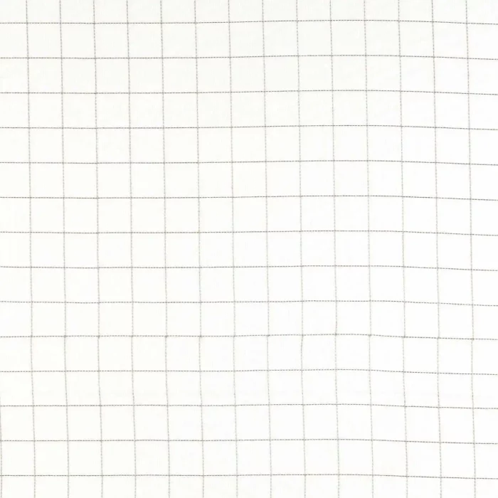 Blenets Check Sheer Fabric -  Chocolate swatch