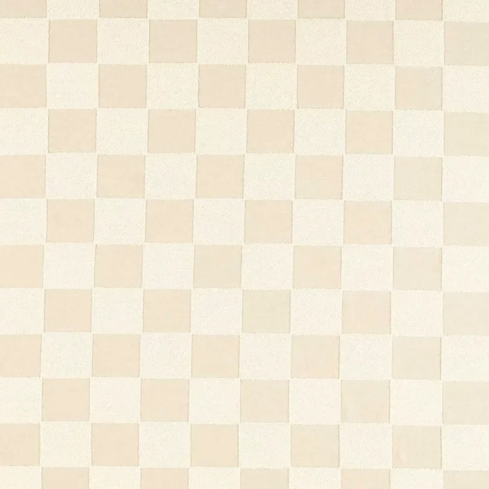Blenets Check Fabric -  Oatmeal swatch