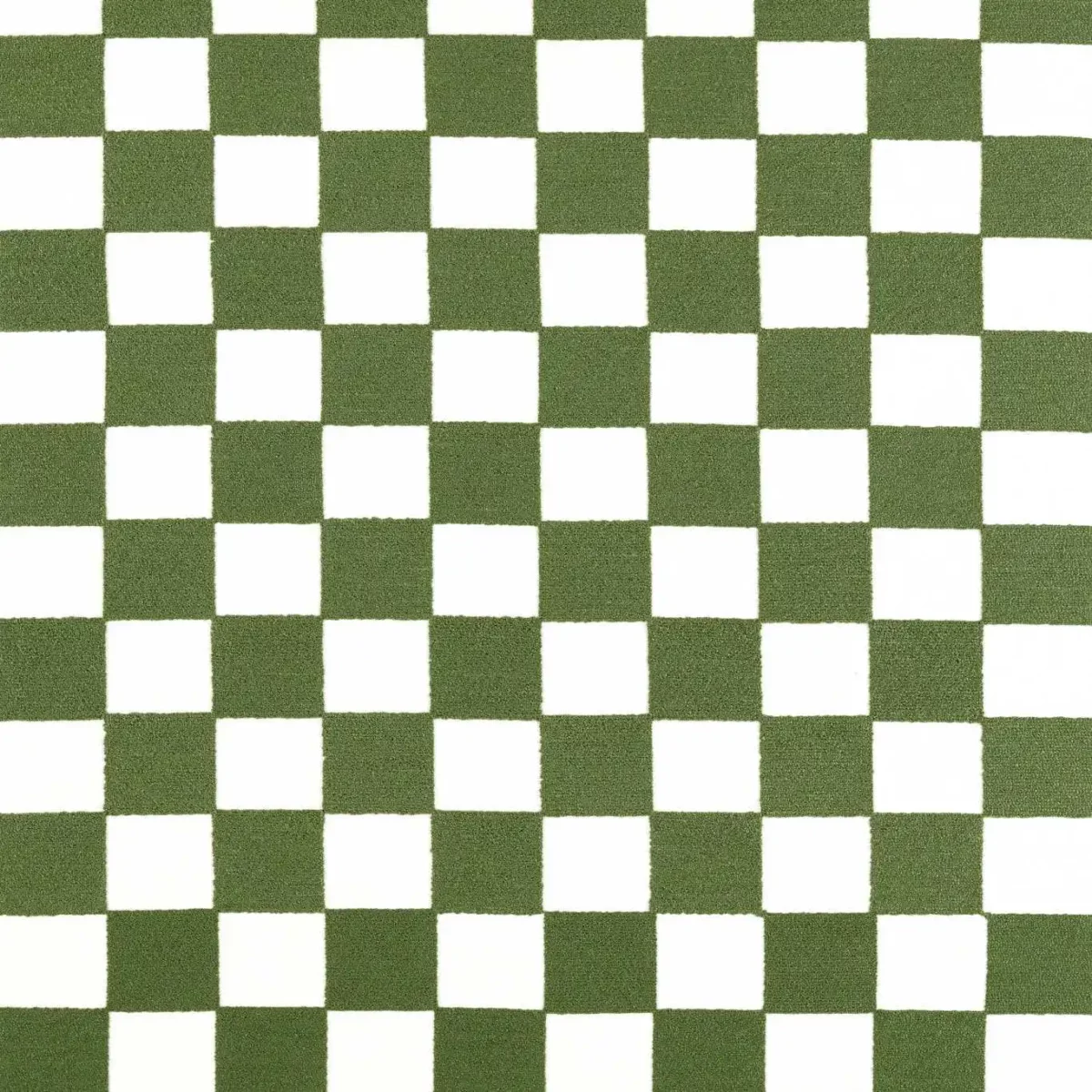 green checked embroideried fabric from Harlequin