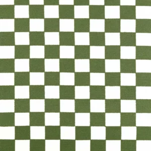 green checked embroideried fabric from Harlequin