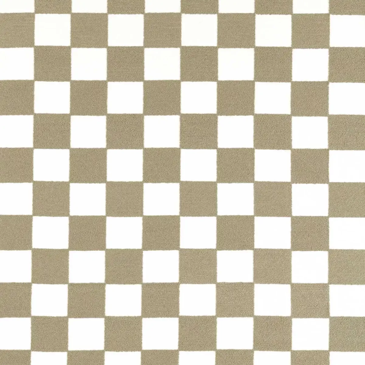 neutral checked embroideried fabric from Harlequin