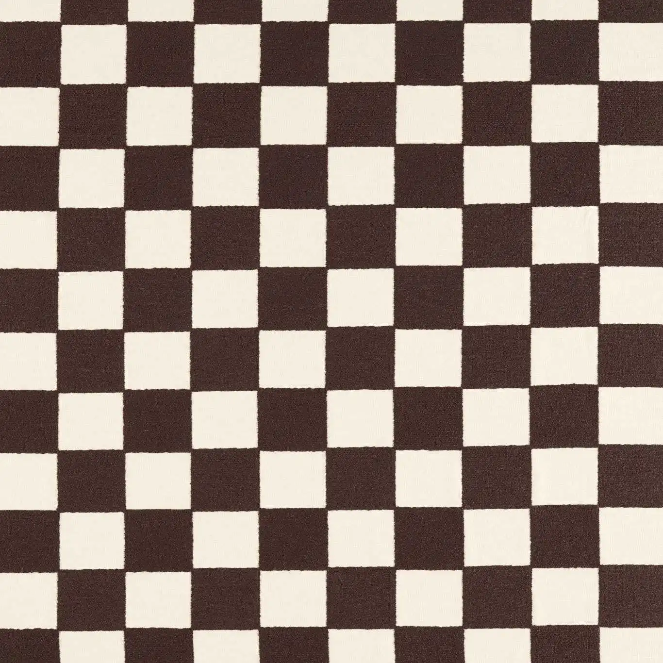 brown checked embroideried fabric from Harlequin