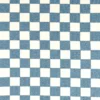 blue checked embroideried fabric from Harlequin