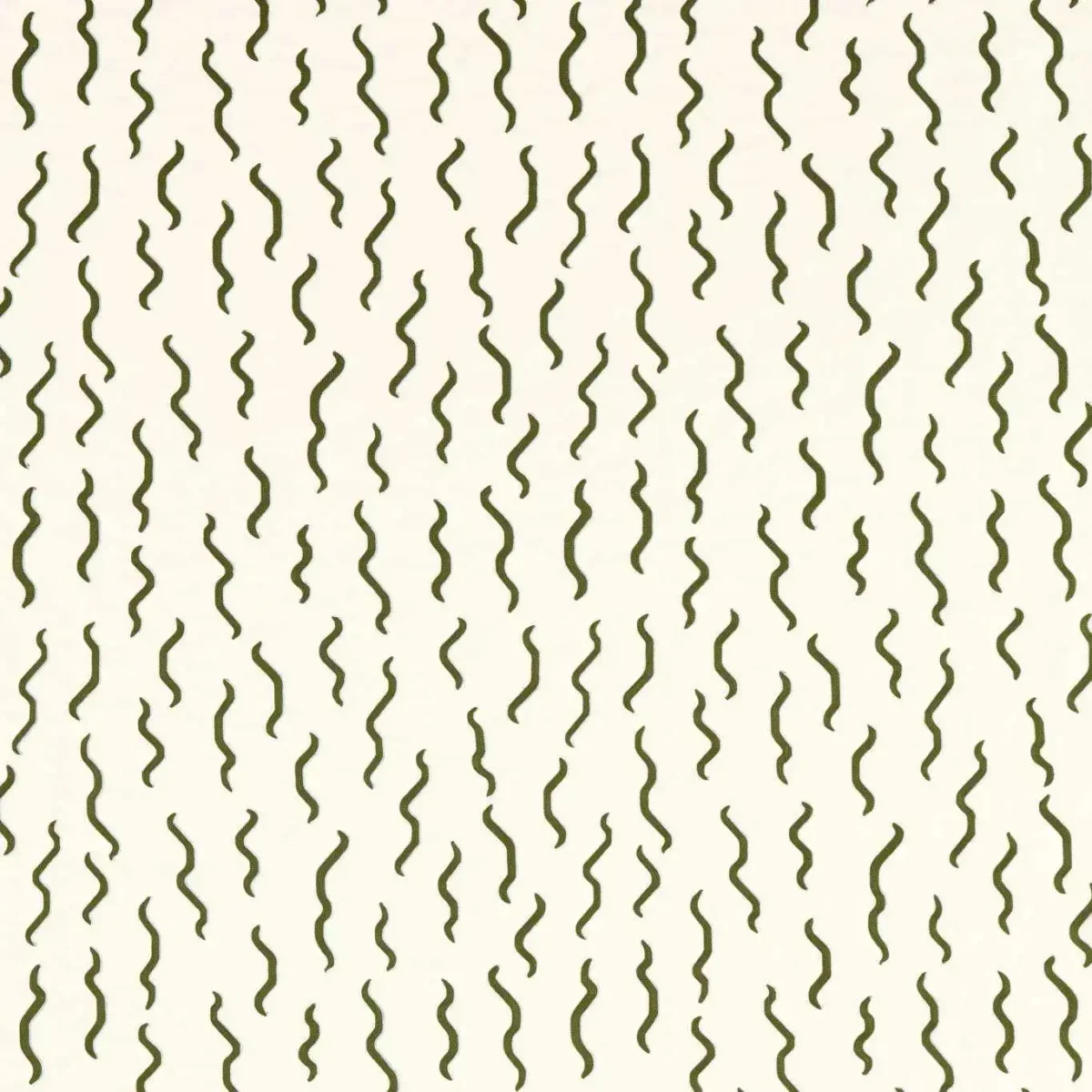 Bisque Fabric - Matcha by green striped embroideried fabric from Harlequin