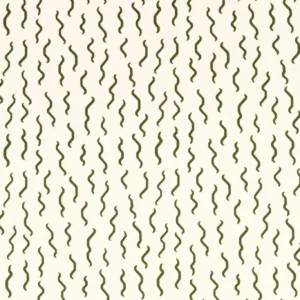 green striped embroideried fabric from Harlequin
