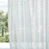 white contemporary voile-sheer fabric from Harlequin