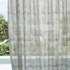 black-grey checked voile-sheer fabric from Harlequin