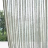 black-grey striped voile-sheer fabric from Harlequin