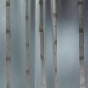 blue striped voile-sheer fabric from Harlequin