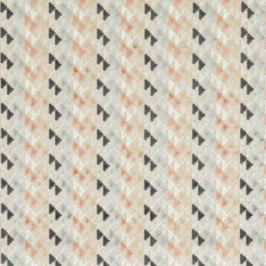 white geometric velvet-chenille fabric from Harlequin