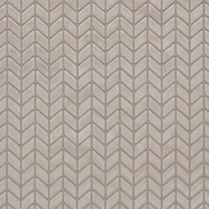 white geometric velvet-chenille fabric from Harlequin