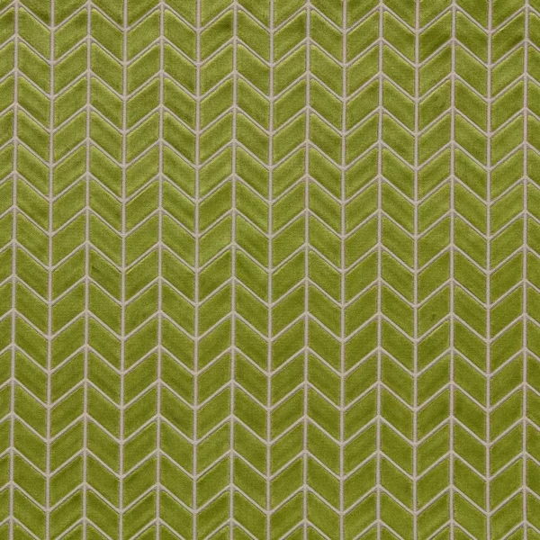 Perplex Fabric - Kelly by green geometric velvet-chenille fabric from Harlequin