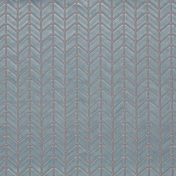 Perplex Fabric - Cornflower by blue geometric velvet-chenille fabric from Harlequin