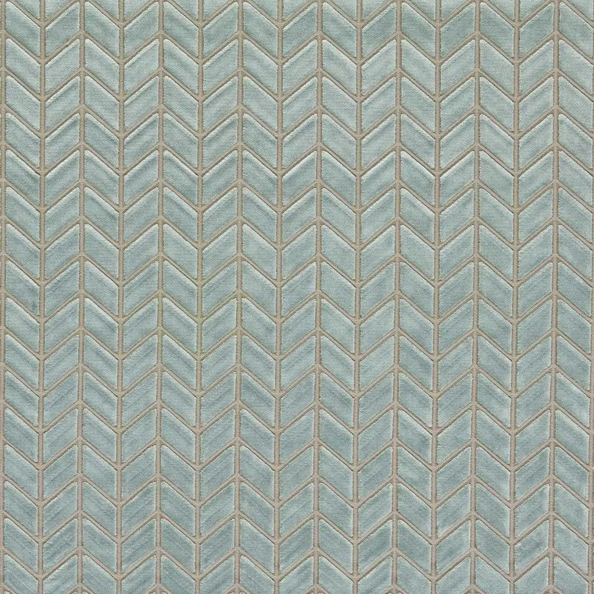 blue animal velvet-chenille fabric from Harlequin