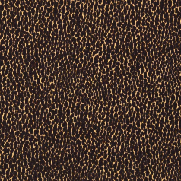 Lacuna Fabric - Ebony by black-grey animal velvet-chenille fabric from Harlequin