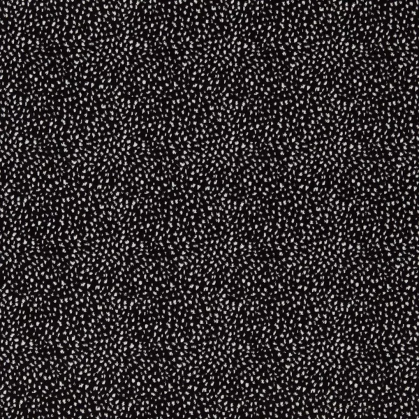 Fawn Fabric - Ebony by black-grey animal velvet-chenille fabric from Harlequin