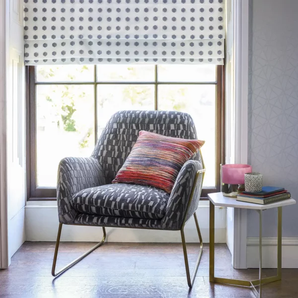 Convex Fabric - Charcoal / Gold from
