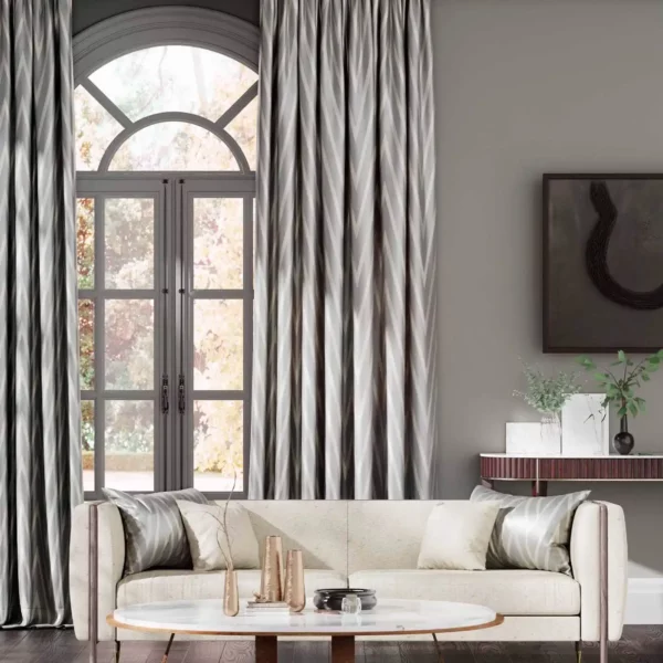 Moriko Fabric - Steel by Moriko Fabric - Steel from