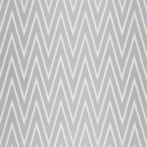 black-grey geometric silk-satin fabric from Harlequin