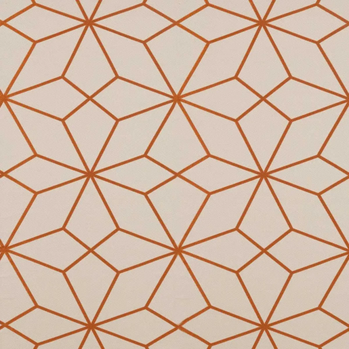 Axal Fabric - Sedona by orange geometric jacquard fabric from Harlequin