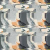 orange contemporary linen fabric from Harlequin