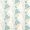 blue geometric cotton fabric from Harlequin