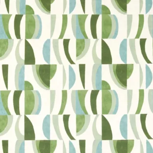green contemporary cotton fabric from Harlequin