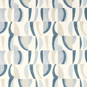 blue contemporary cotton fabric from Harlequin