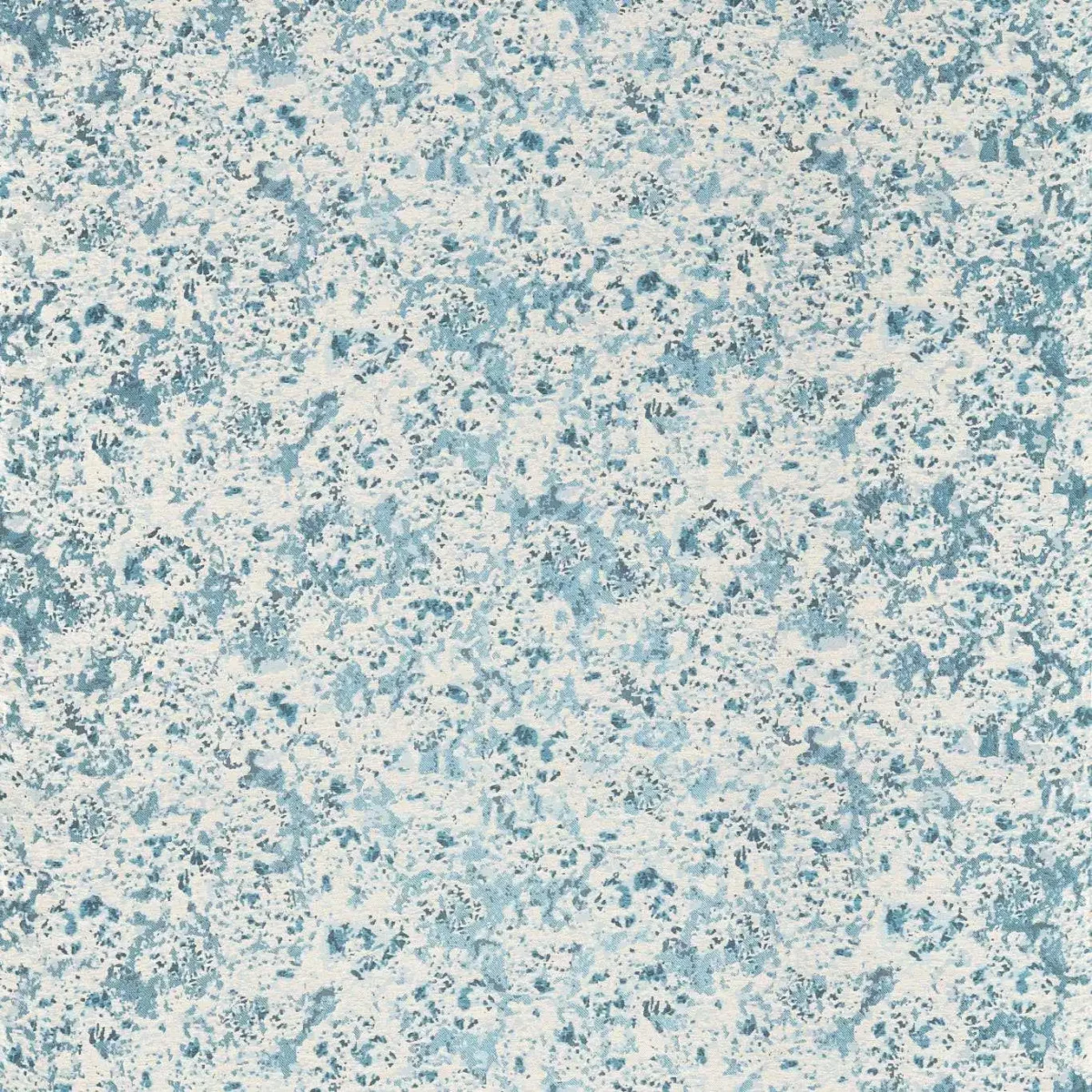 Aconite Fabric - Frost / Sky by blue misc woven fabric from Harlequin