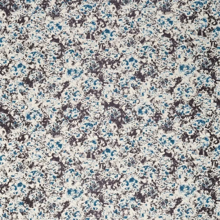 Aconite Fabric -  Ink / Lapis swatch