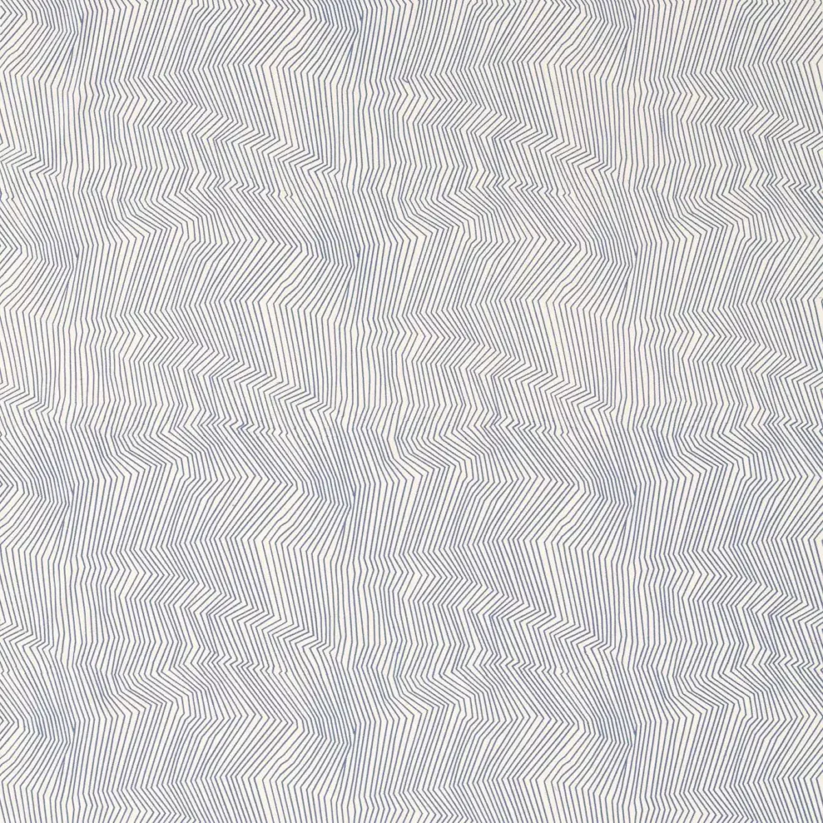 Juto Fabric - Lapis by blue contemporary embroideried fabric from Harlequin