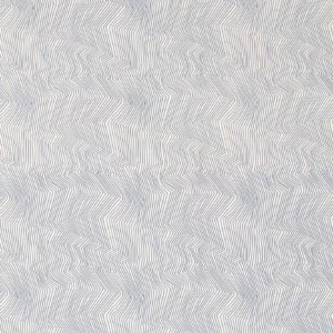 blue contemporary embroideried fabric from Harlequin