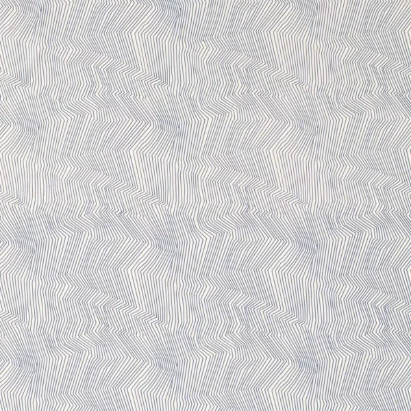blue contemporary embroideried fabric from Harlequin